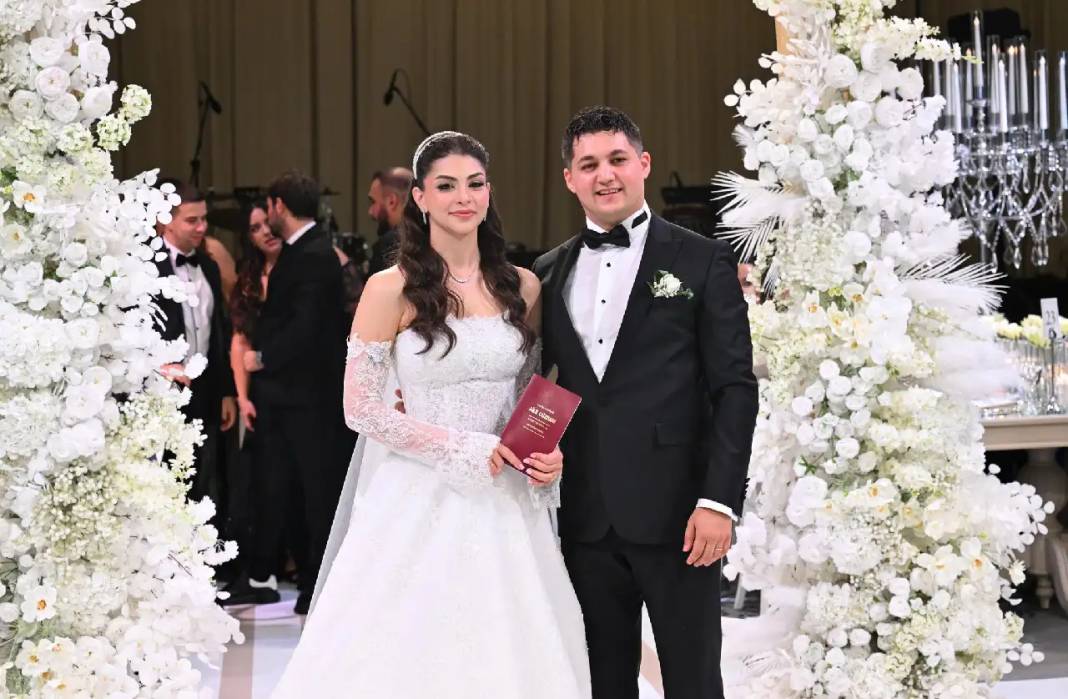 Antalya Valisi Hulusi Şahin’in kızı Melike Şahin evlendi 1